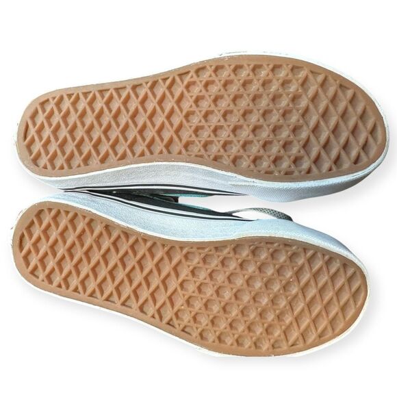 VANS Kids SK8-Hi Reissue Side Zip Sneakers Green Black Snake Print Size 2 - Picture 7 of 9